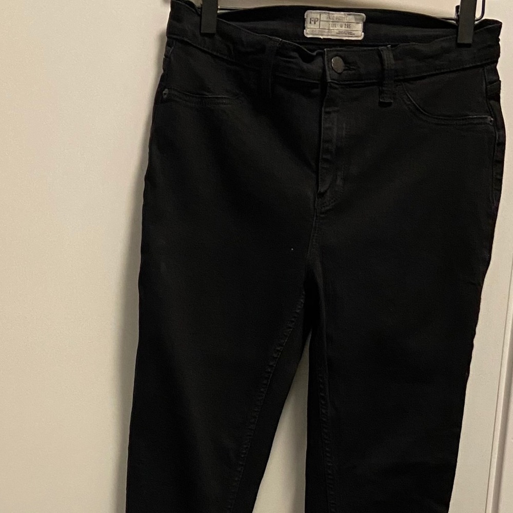 Free People Black Stretch Jean Jegging Size 29